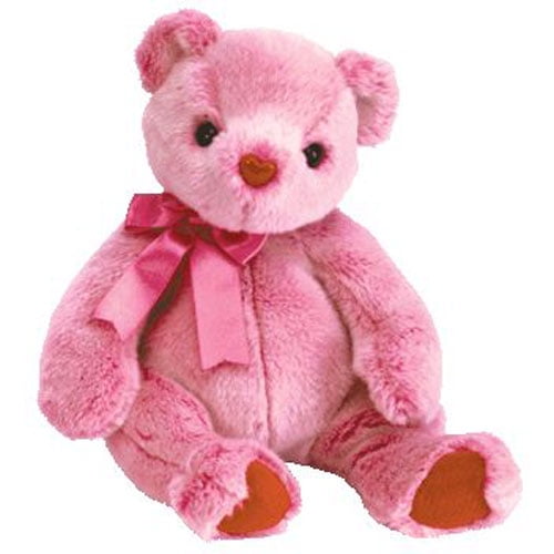 Romance 7in Ty Beanie Babie 2001 Valentines Day Bear 3 up Boys Girls 4396 for sale online